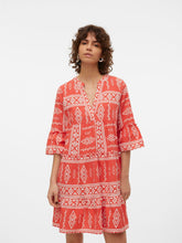 Load image into Gallery viewer, Vero Moda Cayenne Bell Sleeve Tunic/Dress