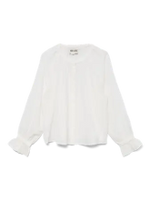Load image into Gallery viewer, Aware Frill Cuff Shirt - Snow White