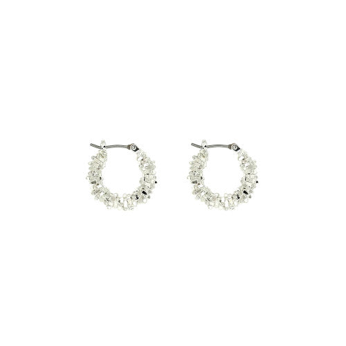 Small Shiny C Shape Earrings