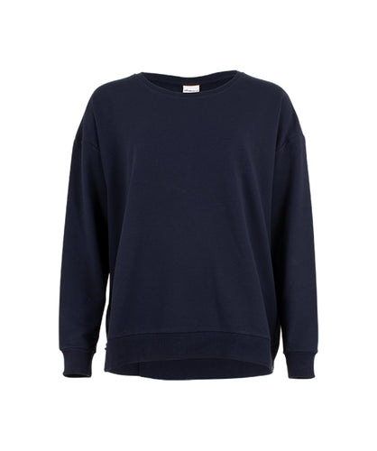 Dreams Zip Detail Sweater - Navy