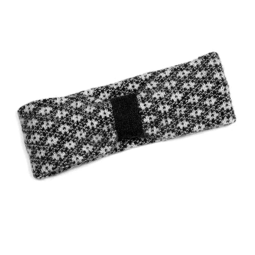POM Black & White Scandi Flower Headband