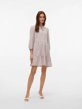 Load image into Gallery viewer, Vero Moda Striped Short Dress