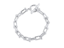 Load image into Gallery viewer, Big Metal London Renata Statement Chunky Chain Bracelet.