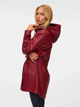 Load image into Gallery viewer, Vero Moda Raincoat - Red