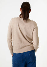 Load image into Gallery viewer, DREAMS Cashmere Like V-Neck Jumper - Stone