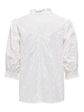 Load image into Gallery viewer, ONLY White Embroidered Shirt