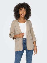 Load image into Gallery viewer, ONLY 3/4 Sleeve Lightweight Jacket - Beige