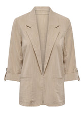 Load image into Gallery viewer, ONLY 3/4 Sleeve Lightweight Jacket - Beige