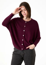Load image into Gallery viewer, DREAMS Cashmere Touch Batwing Cardigan - Merlot