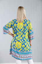 Load image into Gallery viewer, Goose Island Tribal Tunic - Blue