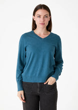 Load image into Gallery viewer, DREAMS Cashmere Like Deep Cuff Jumper - Marine Blue