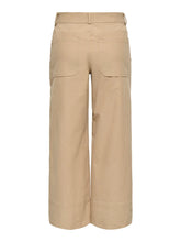 Load image into Gallery viewer, ONLY Cropped Wide Leg - Beige