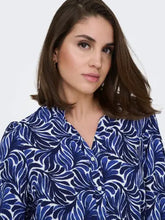 Load image into Gallery viewer, ONLY Raya L/S Printed Shirt - Blues