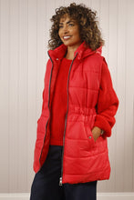 Load image into Gallery viewer, Goose Island Red Longline Gilet