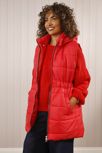 Goose Island Red Longline Gilet