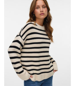 Vero Moda Striped Cotton Jumper
