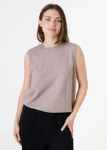 Load image into Gallery viewer, Dreams Mink Sparkle Knitted Vest Top