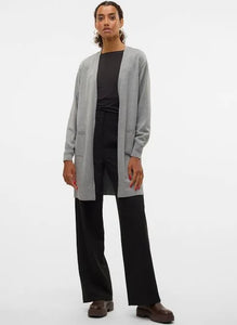 Vero Moda Longline Cardigan - Grey