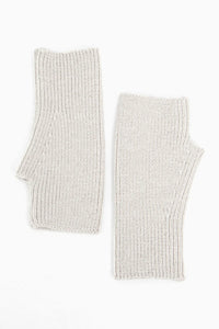 Dylan Wrist Warmers - Light Grey