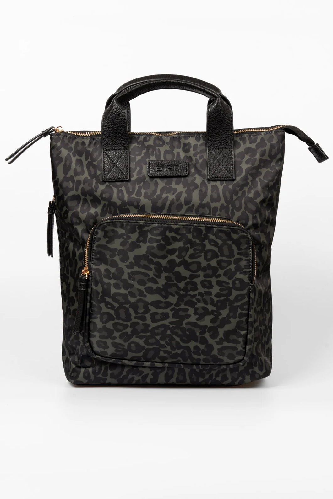 Sarta Top Handle Backpack - Khaki