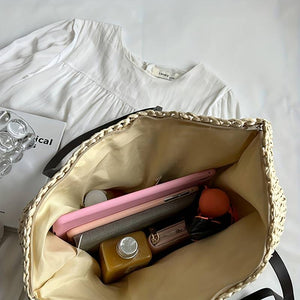 Straw Tote Bag