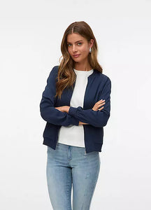 Vero Moda Lightweight Bomber Jacket - Navy