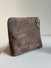 Load image into Gallery viewer, Suede Chocolate Small Cross Body Bag