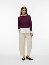 Load image into Gallery viewer, Vero Moda Cream Barrel Leg Trousers