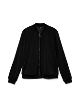 Load image into Gallery viewer, Vero Moda Long Sleeve Bomber Jacket - Black
