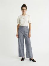 Load image into Gallery viewer, Vero Moda Striped Barrel Leg Trousers