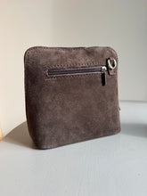 Load image into Gallery viewer, Suede Chocolate Small Cross Body Bag
