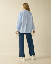 Load image into Gallery viewer, DECK By Decollage Classic Striped Shirt - Blue/White