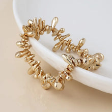 Load image into Gallery viewer, POM Golden Organic Droplets Bracelet