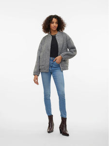 Vero Moda Grey Bomber Jacket