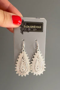 Eliza Gracious Eastern Style Dropper Earrings