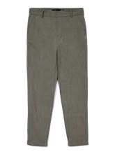Load image into Gallery viewer, Vero Moda Kiara Tailored Stretch Trousers - Brown Melange