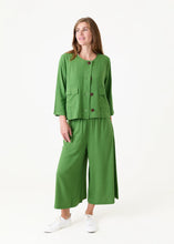 Load image into Gallery viewer, Dreams Basil Green 3/4 Sleeve Lightweight Jacket