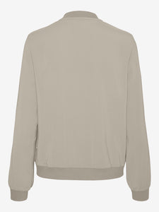 Vero Moda Beige Lightweight Bomber Jacket