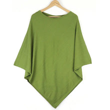 Load image into Gallery viewer, POM Green Recycled Blend Poncho