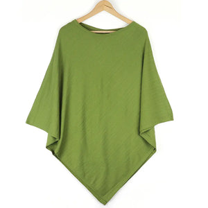 POM Green Recycled Blend Poncho