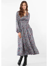 Load image into Gallery viewer, Polly Multi Print Maxi Dress