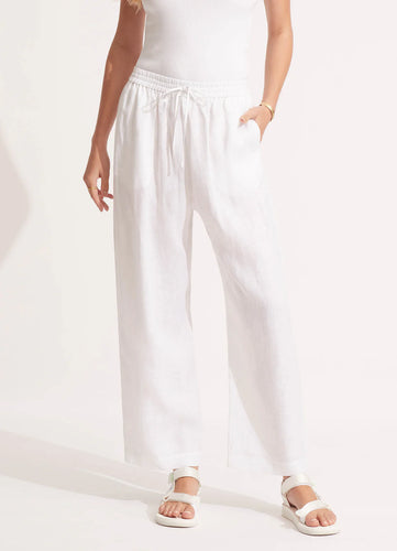 Dreams White Linen Trousers