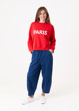 Load image into Gallery viewer, DREAMS Paris Embroidery Crew Neck Sweater