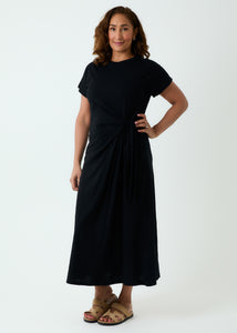 Dreams Jersey Slub Side Tie Dress
