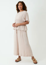 Load image into Gallery viewer, Dreams Viscose Crepe Elastic Waist Culottes - Stone