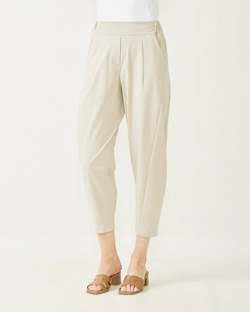 DECK by Decollage Cream Barrel Trousers