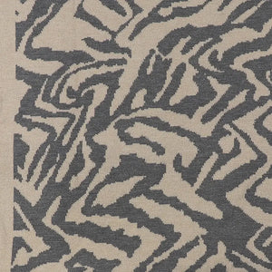 POM Grey Animal Stripe Snood