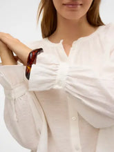 Load image into Gallery viewer, Aware Frill Cuff Shirt - Snow White