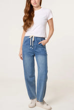 Load image into Gallery viewer, Pippa Elasticated Waist Barrel Leg Jeans