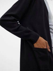 Vero Moda Longline Cardigan - Black